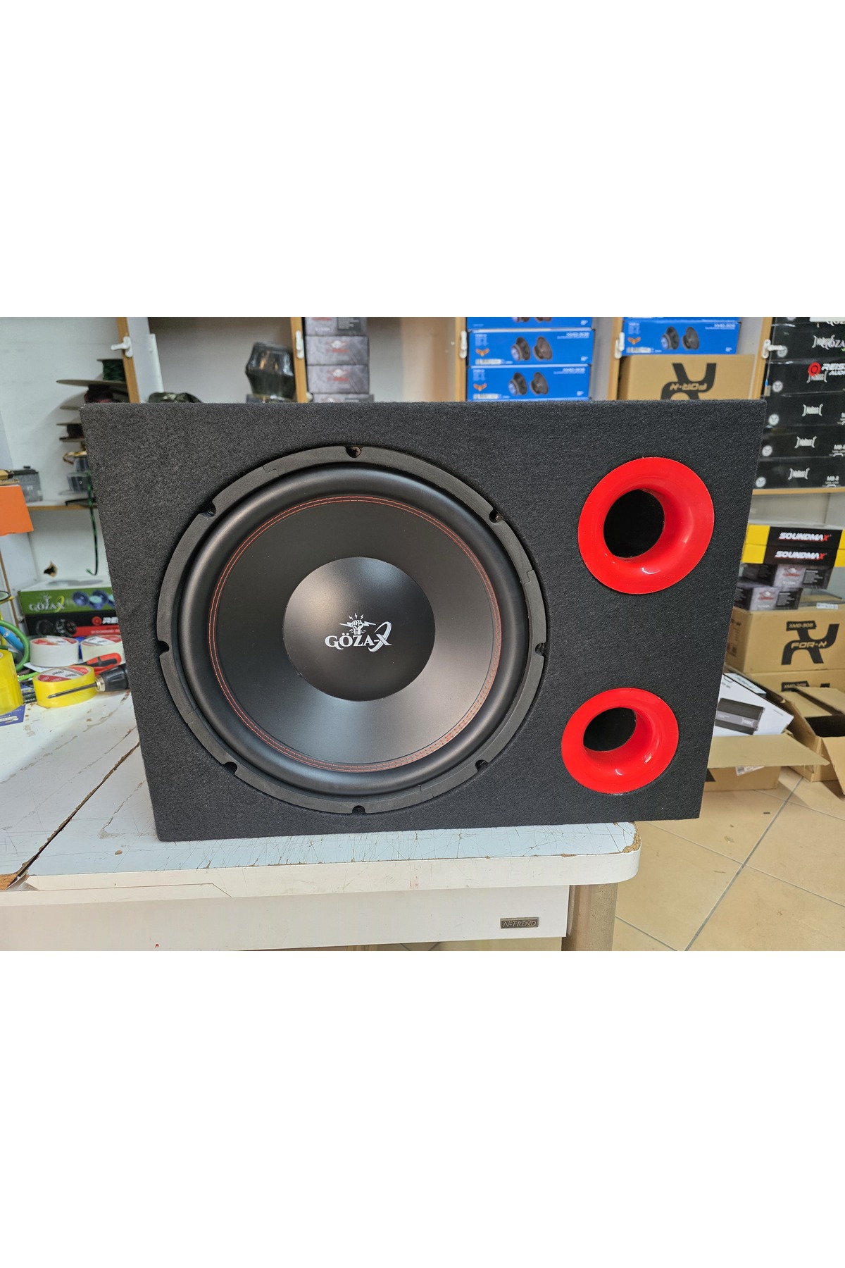 紅音 GÖZAX GÖZA-X 38 CM BAS TEK BOBİN 350 RMS KABİNLİ - Fiyatı, Yorumları
