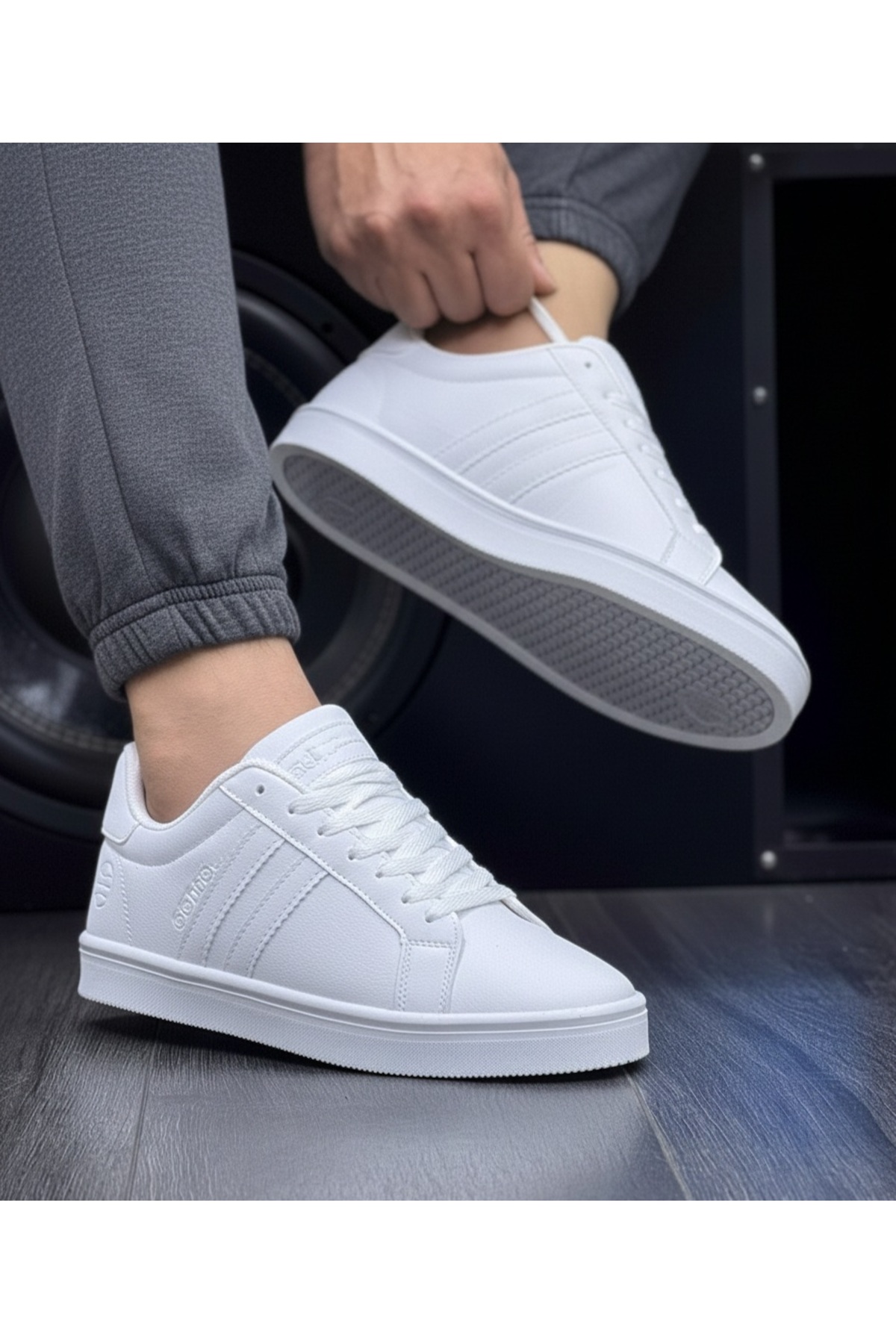 MRDN  Erkek Günlük Sneaker Ayakkabı - Beyaz