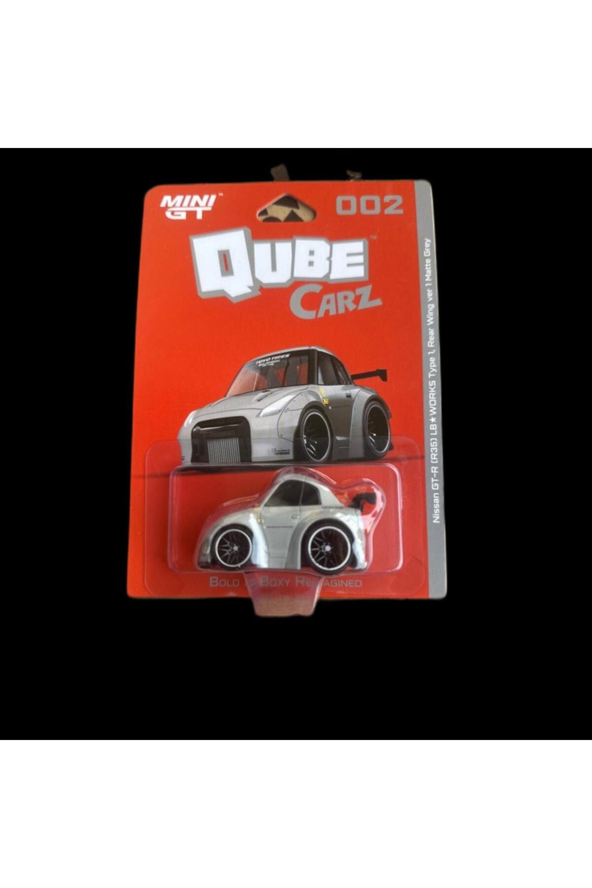 TOYTOPIA Mini Gt - Qube Carz 002 - # Qz00201-Bl - Nissan Gt-R R35