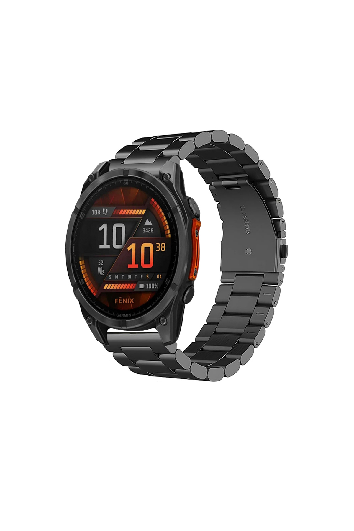 KRETON Garmin Fenix 8 47mm ile Uyumlu Kordon Klasik Baklava Model