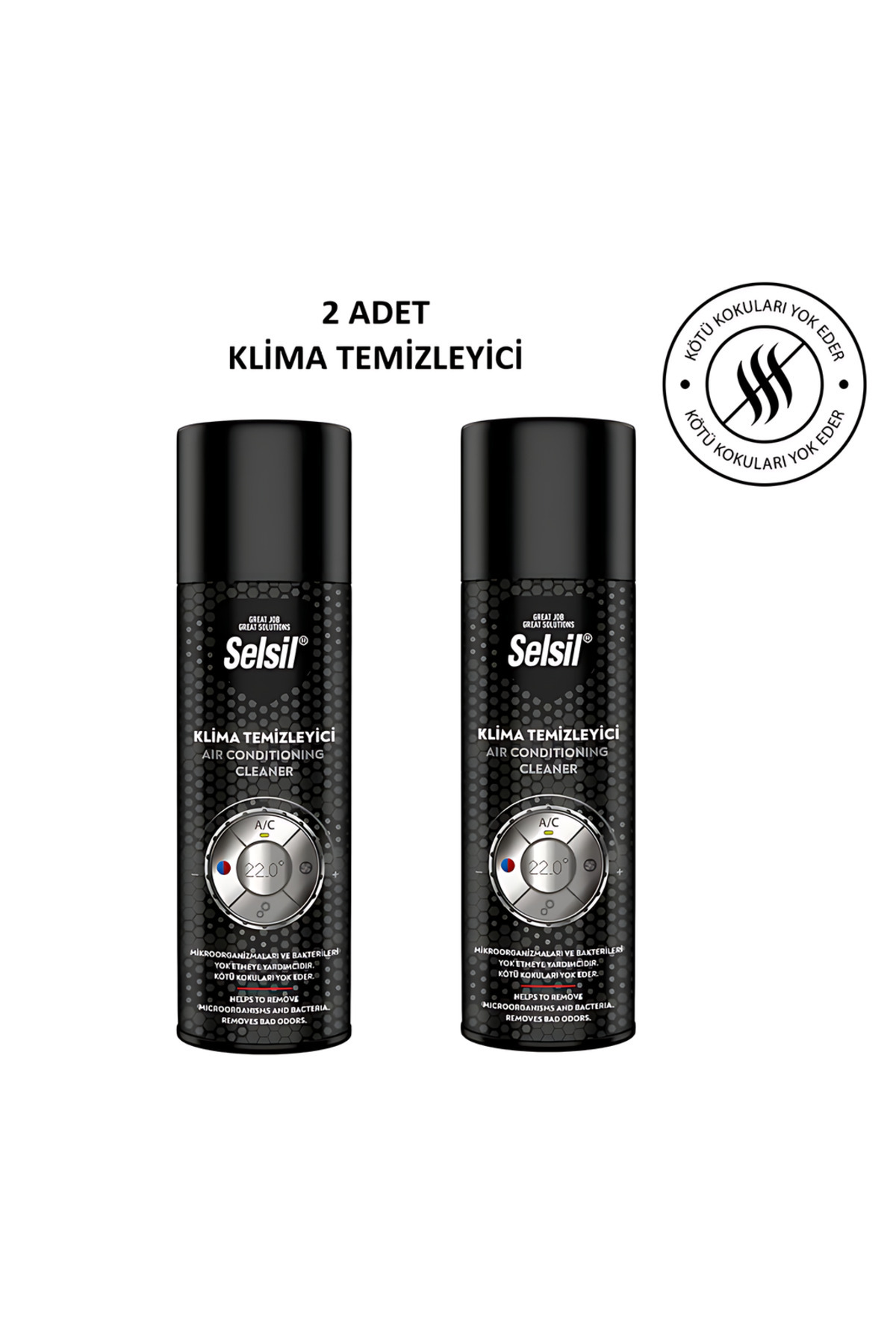 Selsil Klima Temizleyici (150ml) 2 Adet