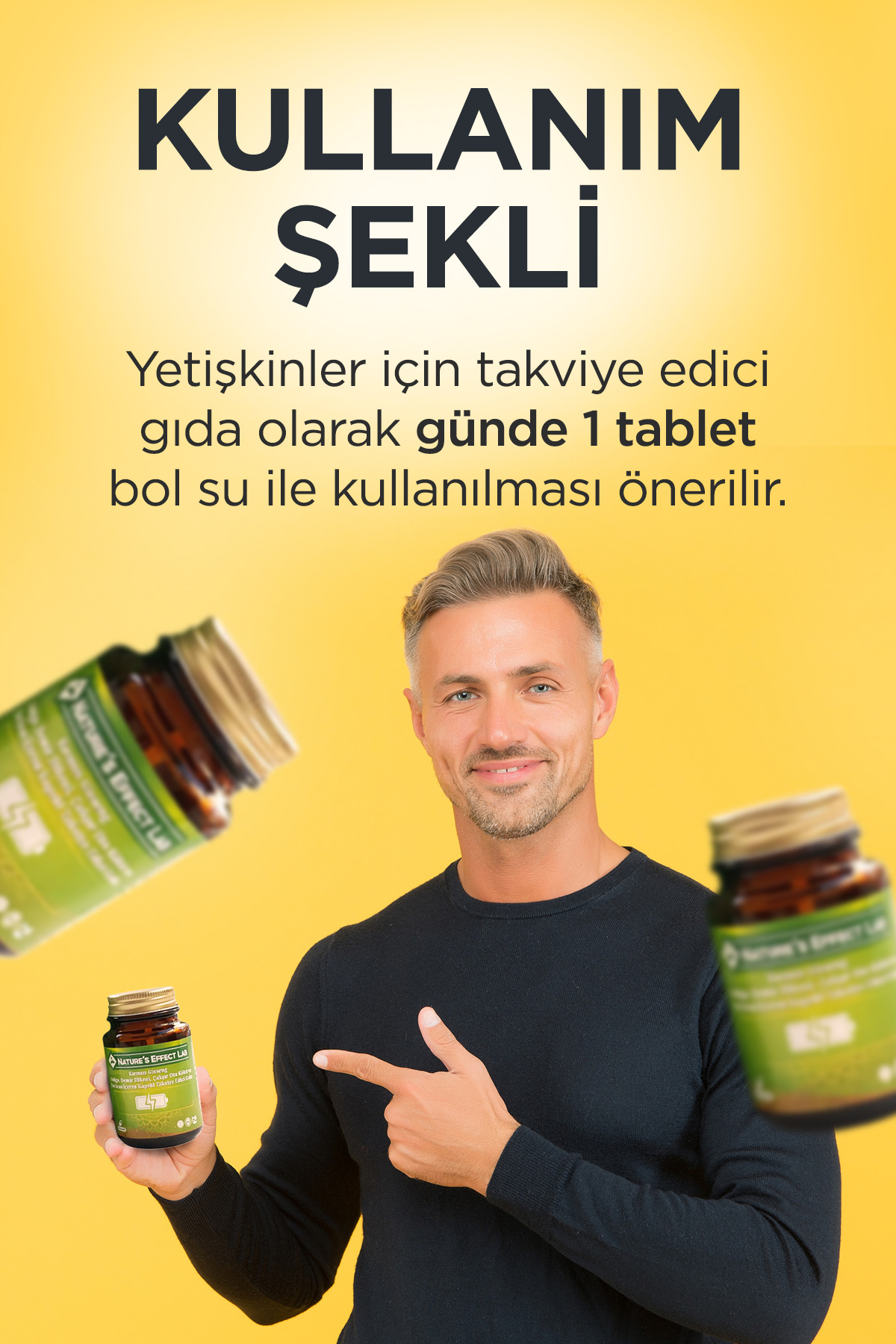 Power Kuvvet Güç Enerji Erkeklere Özel Performansı Arttırıcı Takviye Edici Gıda 90 Kapsül — İstek Arttırıcı Sertleştirici Cinsel — تصویر 4 از 6