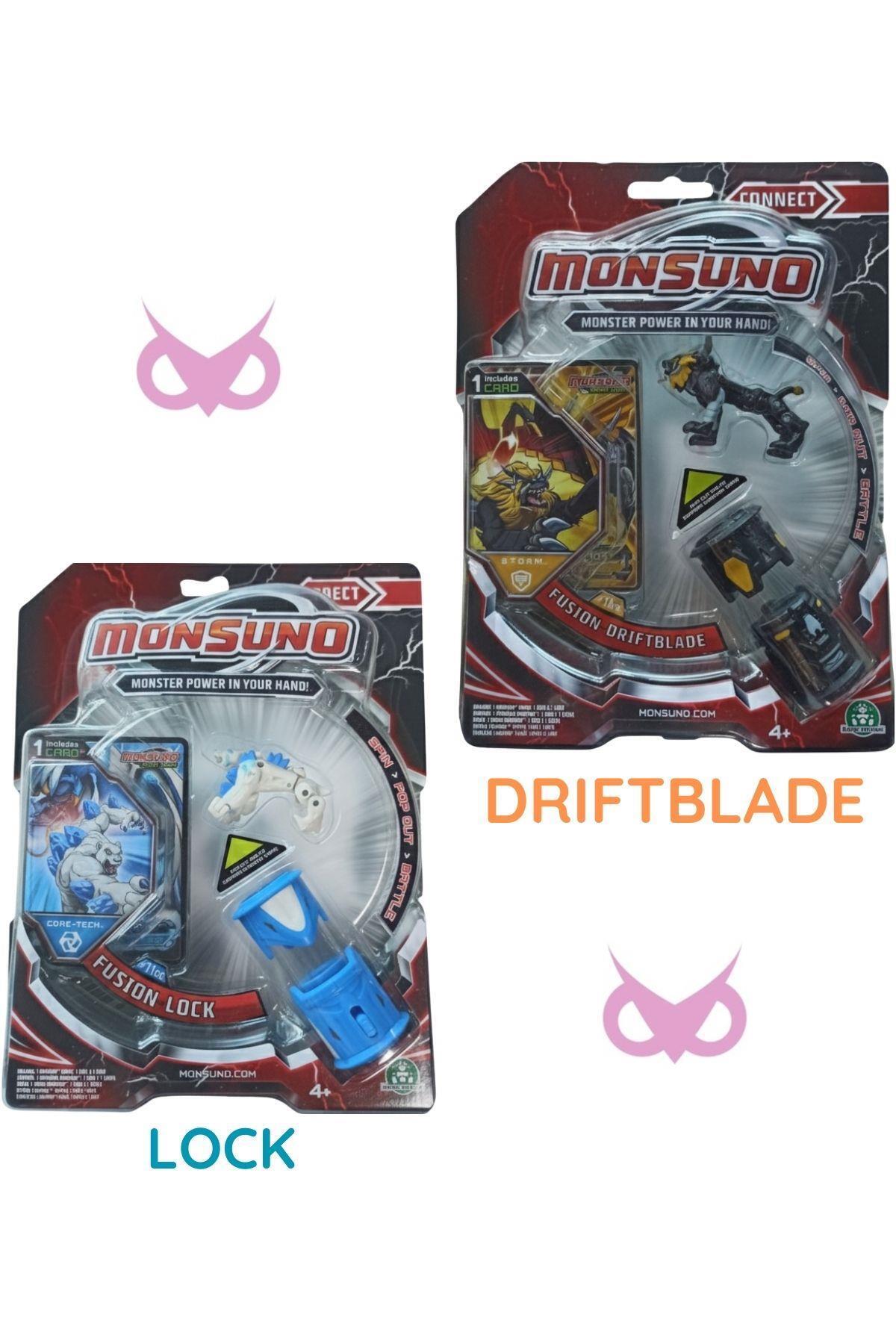 GIOCHI PREZIOSI MONSUNO Lisanslı 6'lı Fusion Figür Seti – Black