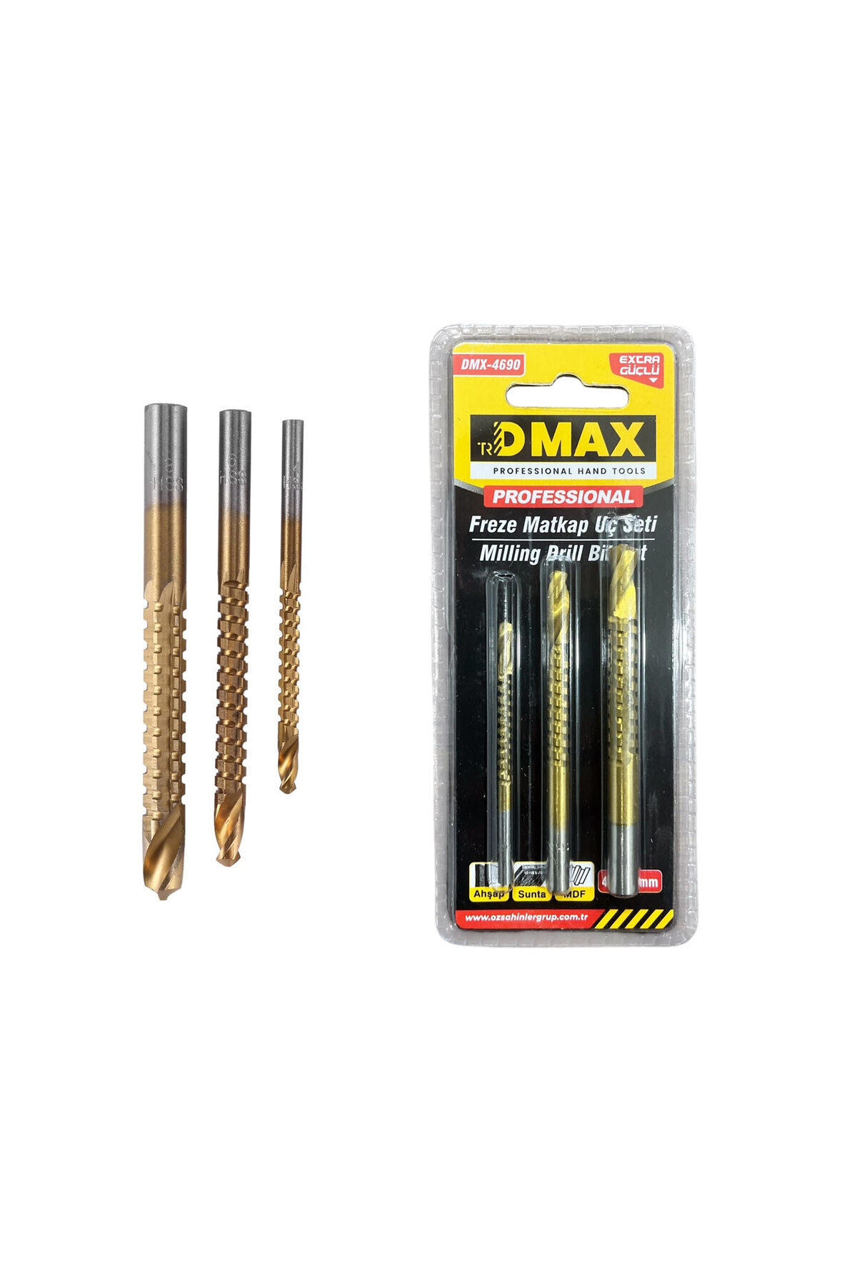 DMAX Freze Matkap Ucu Seti 3 Parça DMX4690 - Fiyatı, Yorumları