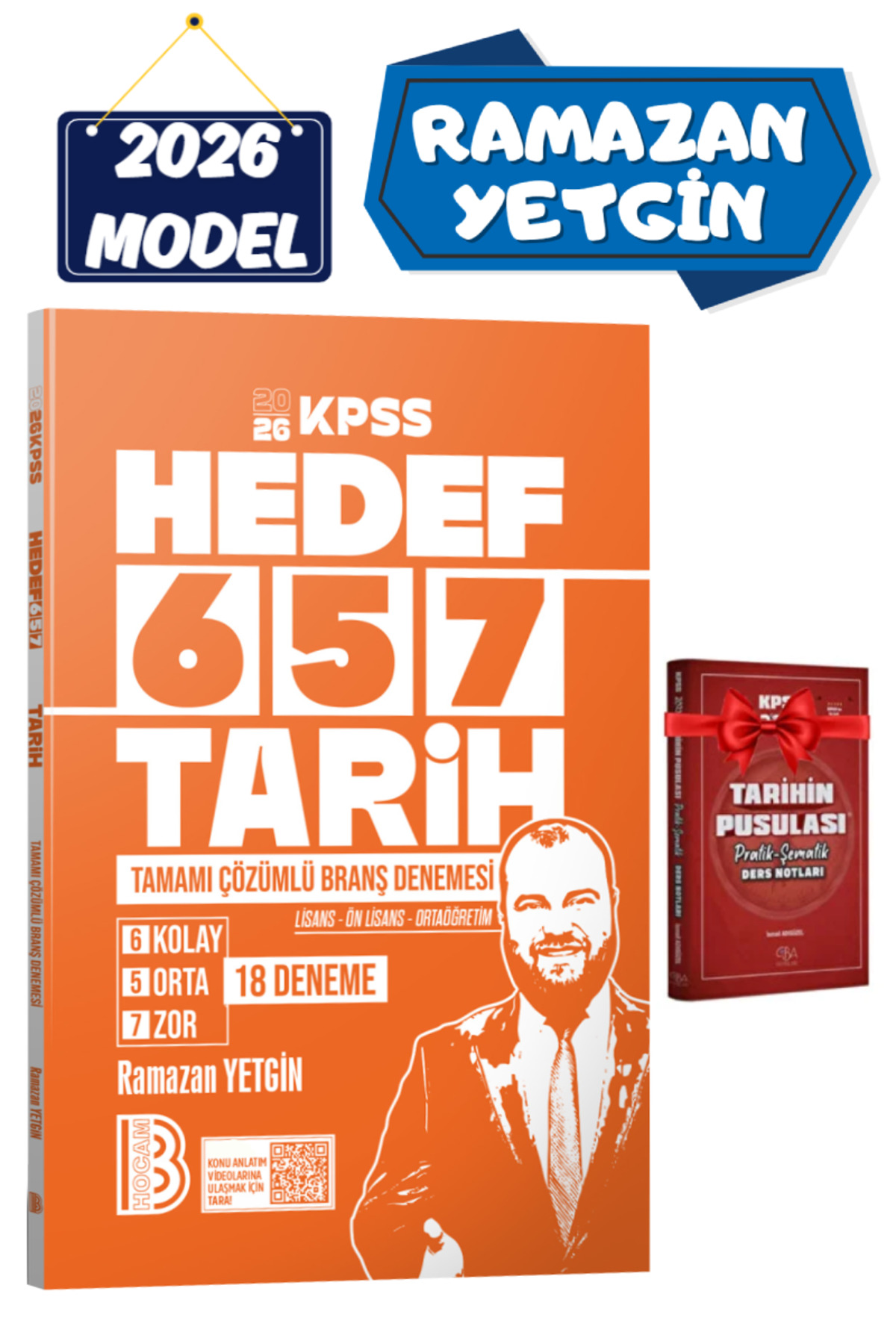 CBA Akademi Benim Hocam Yayınları Ramazan Yetgin 2026 KPSS HEDEF