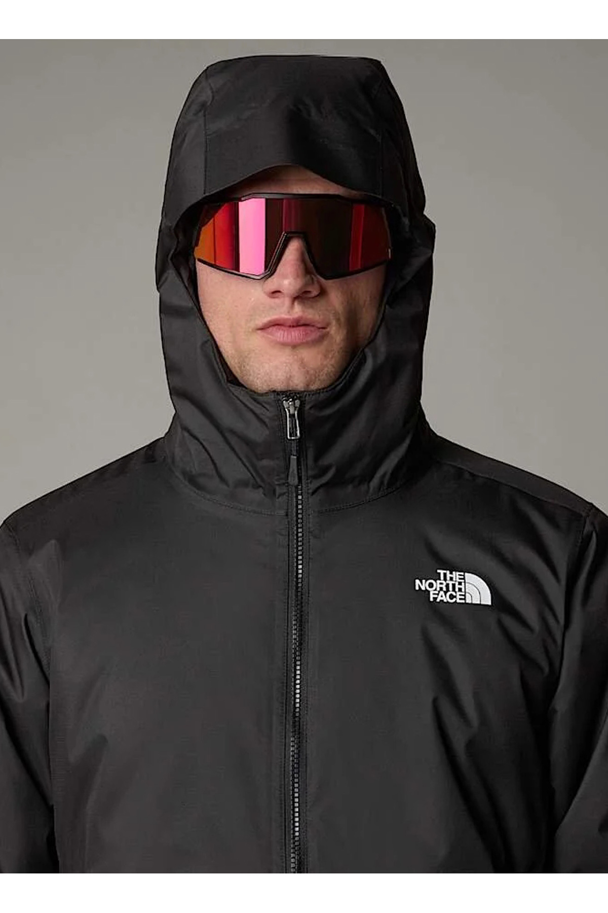 NF00C302KX71-QUEST INSULATED Siyah Kapüşon Yaka Standart Fit Erkek Mont — مشکی 5003310082 — تصویر 3 از 5