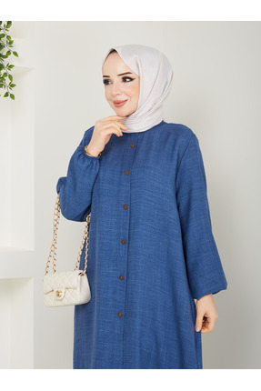 kaes giyim Kadın Büyük Beden Uzun Tesettür Tunik