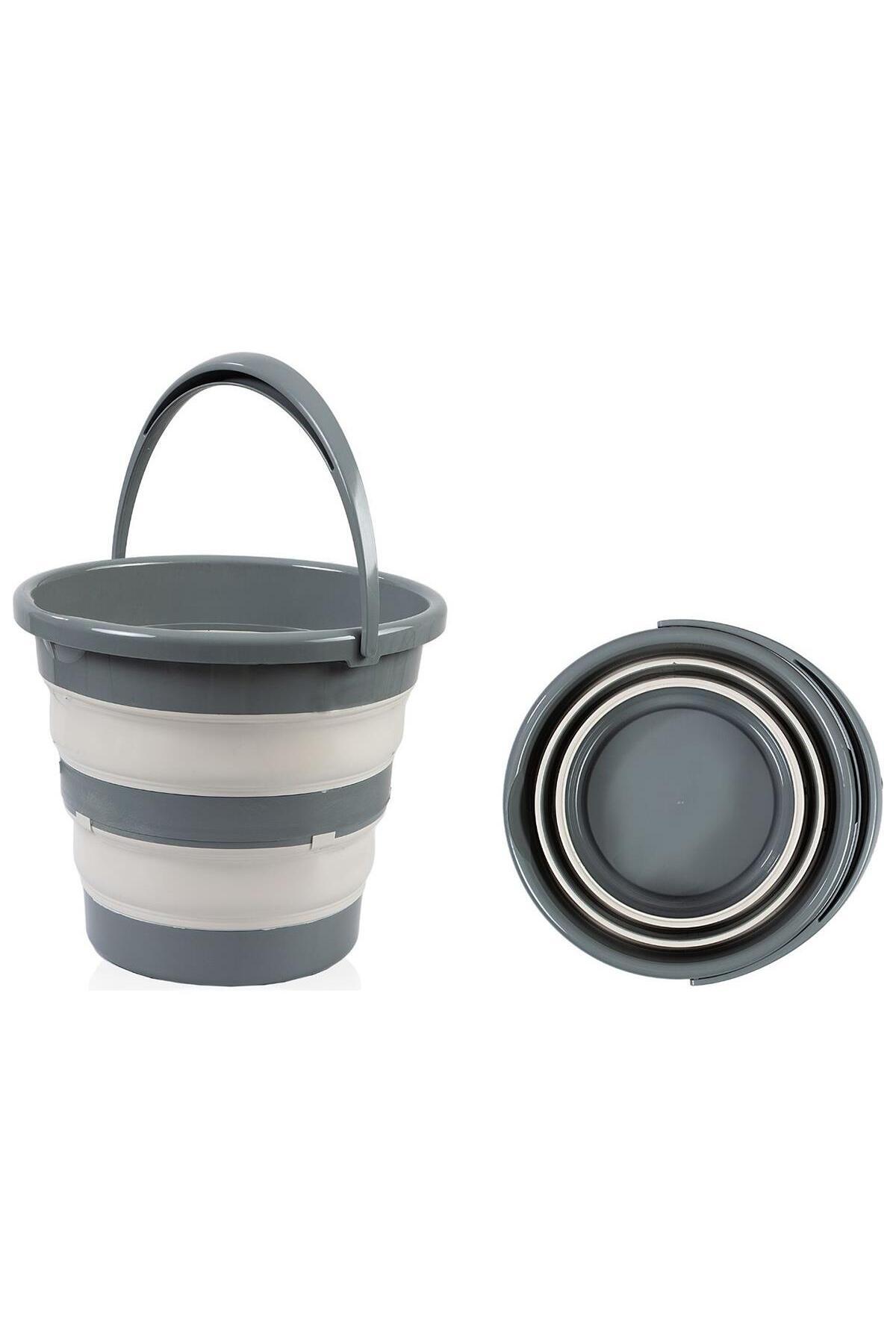 Babyjem 3'lü Katlanır Banyo Set - Gri fotoğrafı 5 (önizleme)