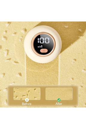 MATECHNO Şarjlı Yedek Bıçaklı Elbise Giysi Tiftik ve Kazak Tüy Toplama Makine...