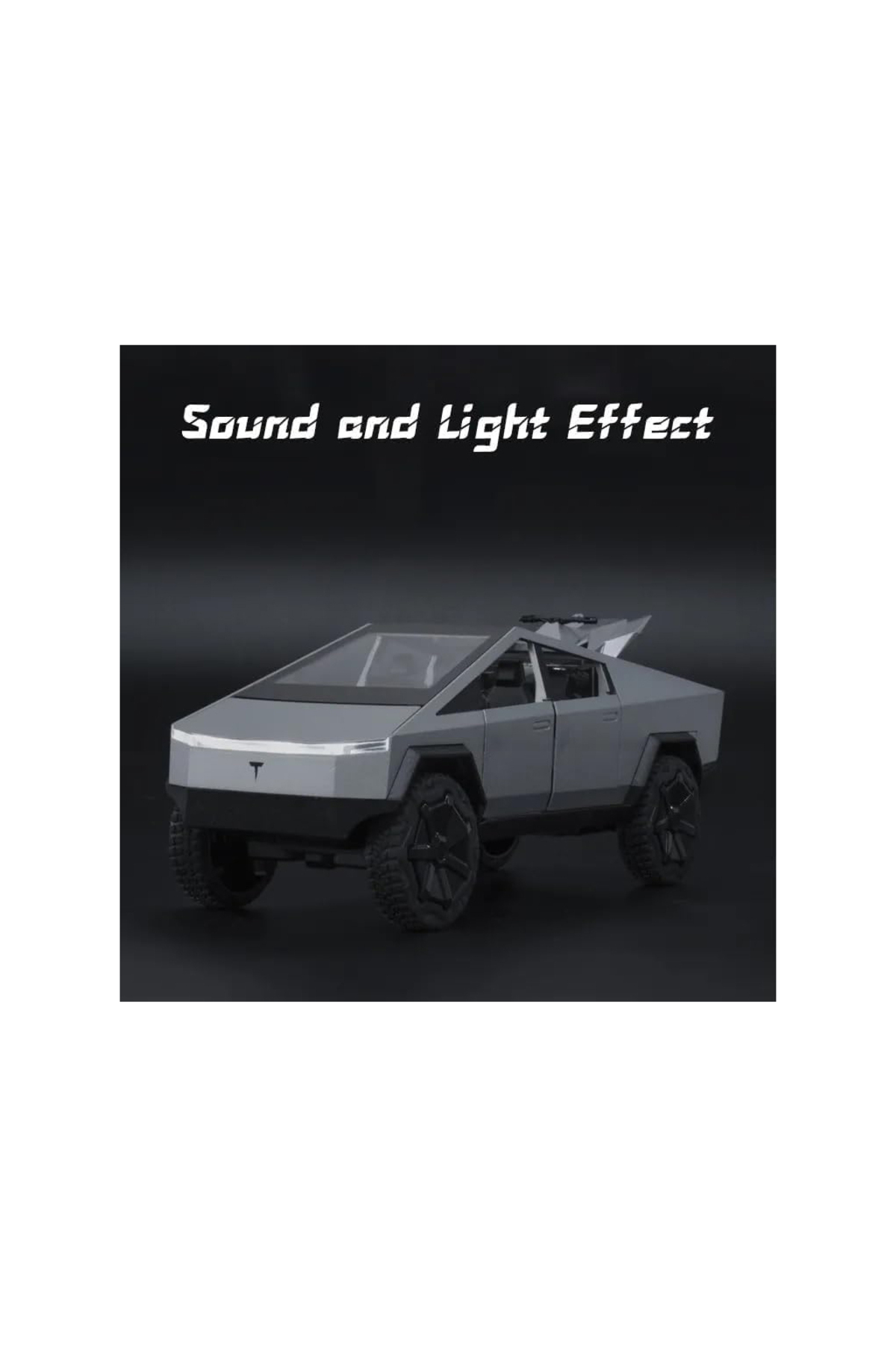 Cici Oyuncak Tesla Cybertruck + Atv Exclusive Alloy Metal Pull