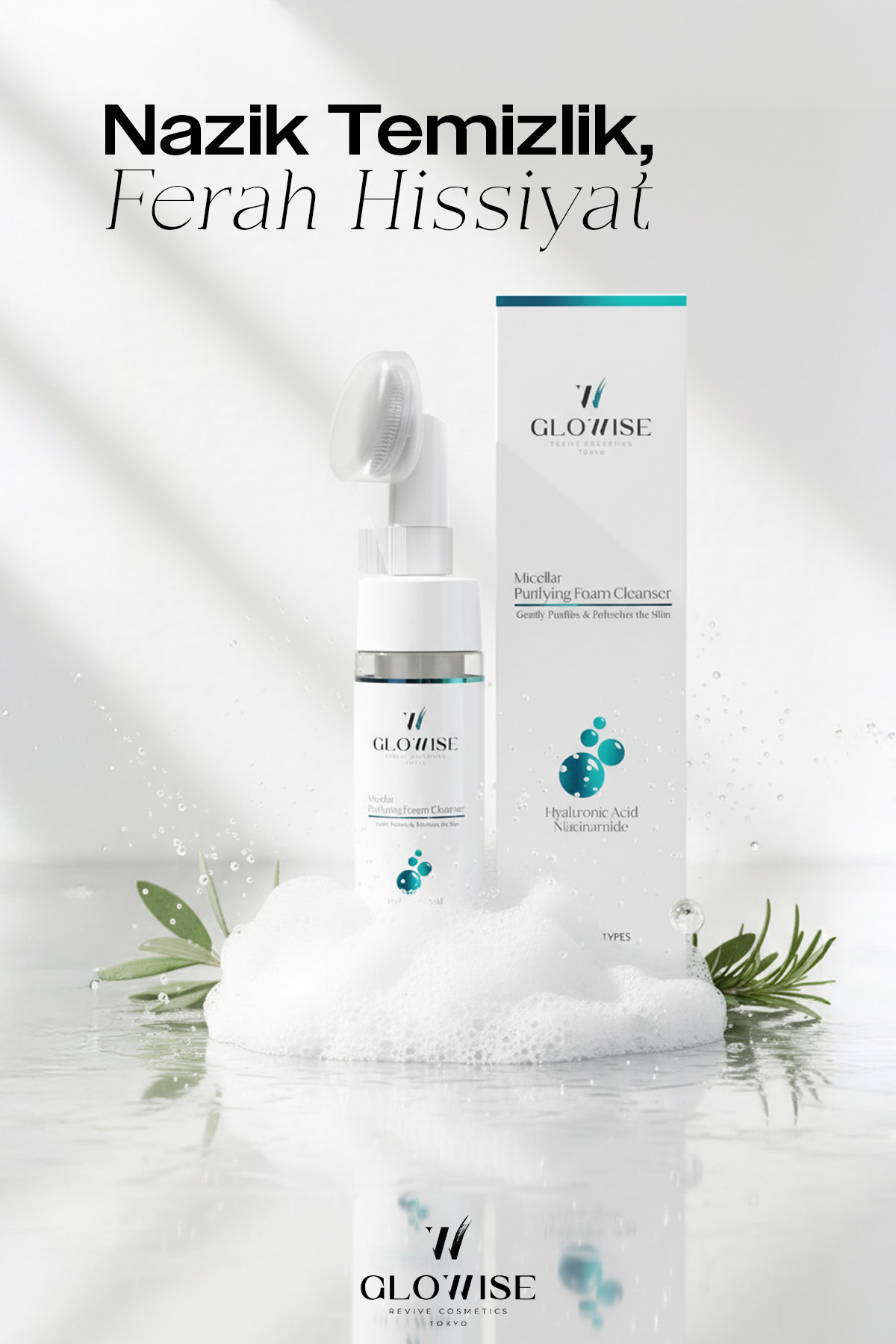 Micellar Yüz Temizleme Köpüğü 150 ml — GLW-MIC-FOAM-150 — تصویر 4 از 9