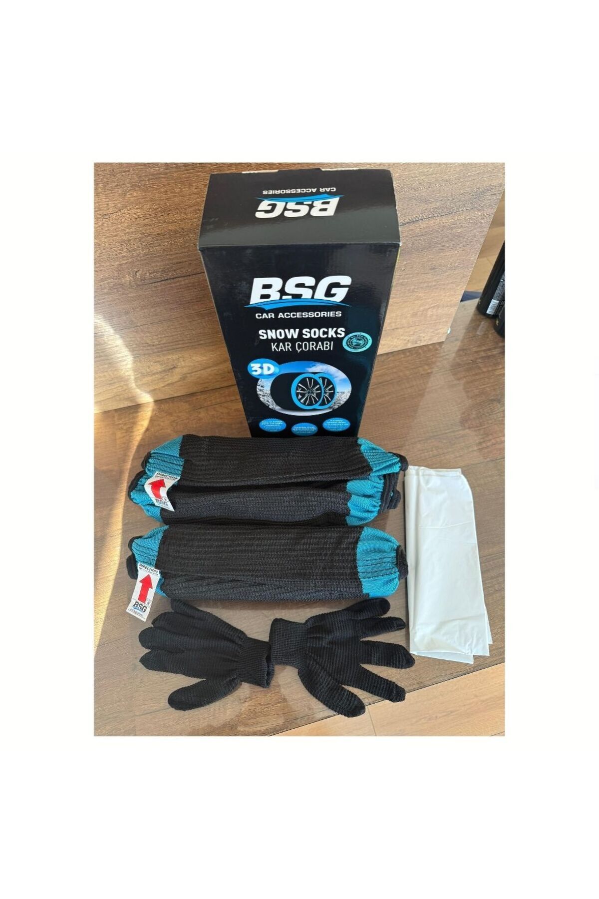 MOTORX Small S Kar Çorabı Üstün Yol Tutuşu Karlı Buzlu Zeminler (Uyumlu Ebatlar Açıklamada Mevcuttur)