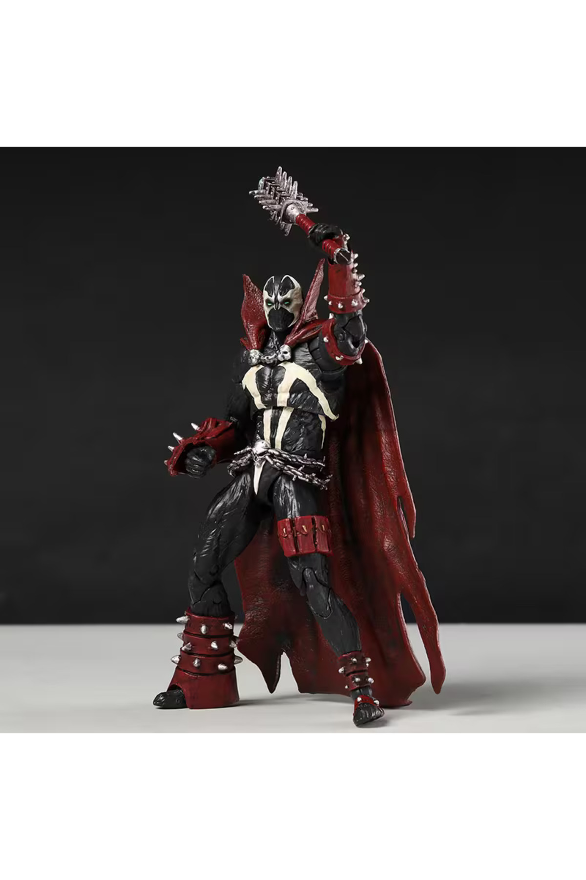 Shem Mortal Kombat Spawn Aksiyon Figürü Çivili Sopalı 18 Cm