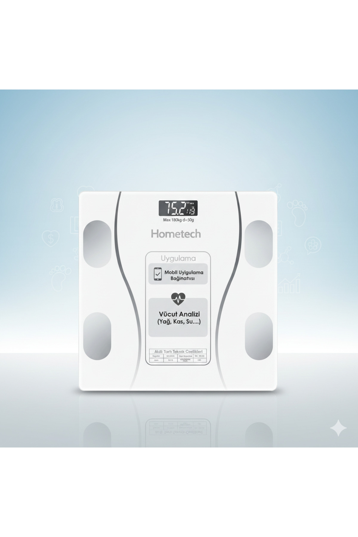 Hometech Dijital Baskül - Tartı - Fiyatı, Yorumları