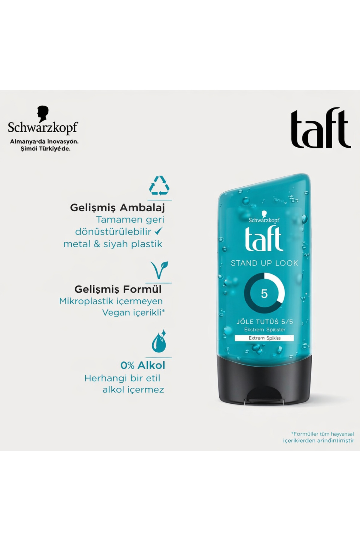 Stand Up Look, Dik, Hacimli ve Belirgin Saç Jölesi No:5, Ekstra Güçlü Tutuş 150 ml — 8015700167672 — تصویر 4 از 7