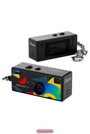 RoseandRoses Mini Charm Retro Efekt Filtreli Ekranlı Video Foto Kamera