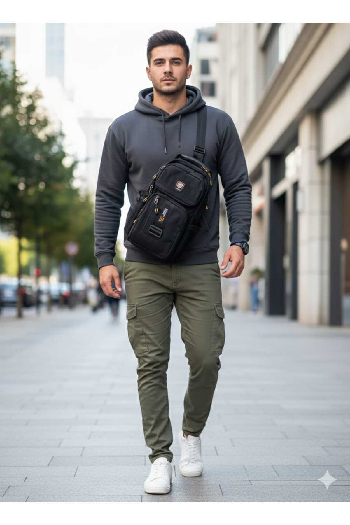 SLH SHOP Unisex omuz ve Sırt Çantası kalemlik hediyeli