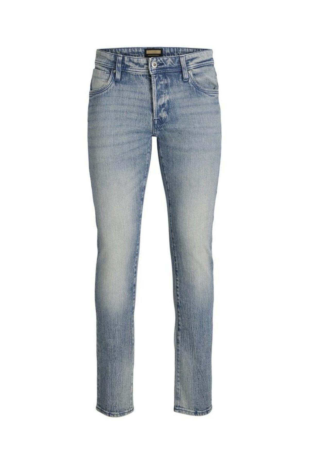 شلوار جین مردانه راسته فاق نرمال | جک اند جونز Jack & Jones 12295611 - تصویر 2