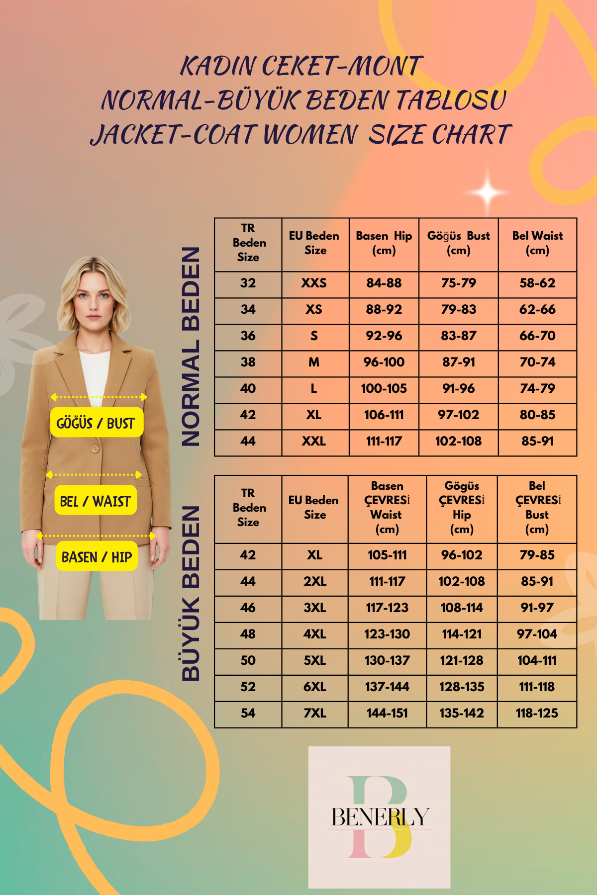 BENERLY  Kadın Kruvaze Dokuma Ceket Uzun Kollu Ceket Yaka Regular Kalıp Fonksiyonel Dayanıklı Rahat - Görsel 6