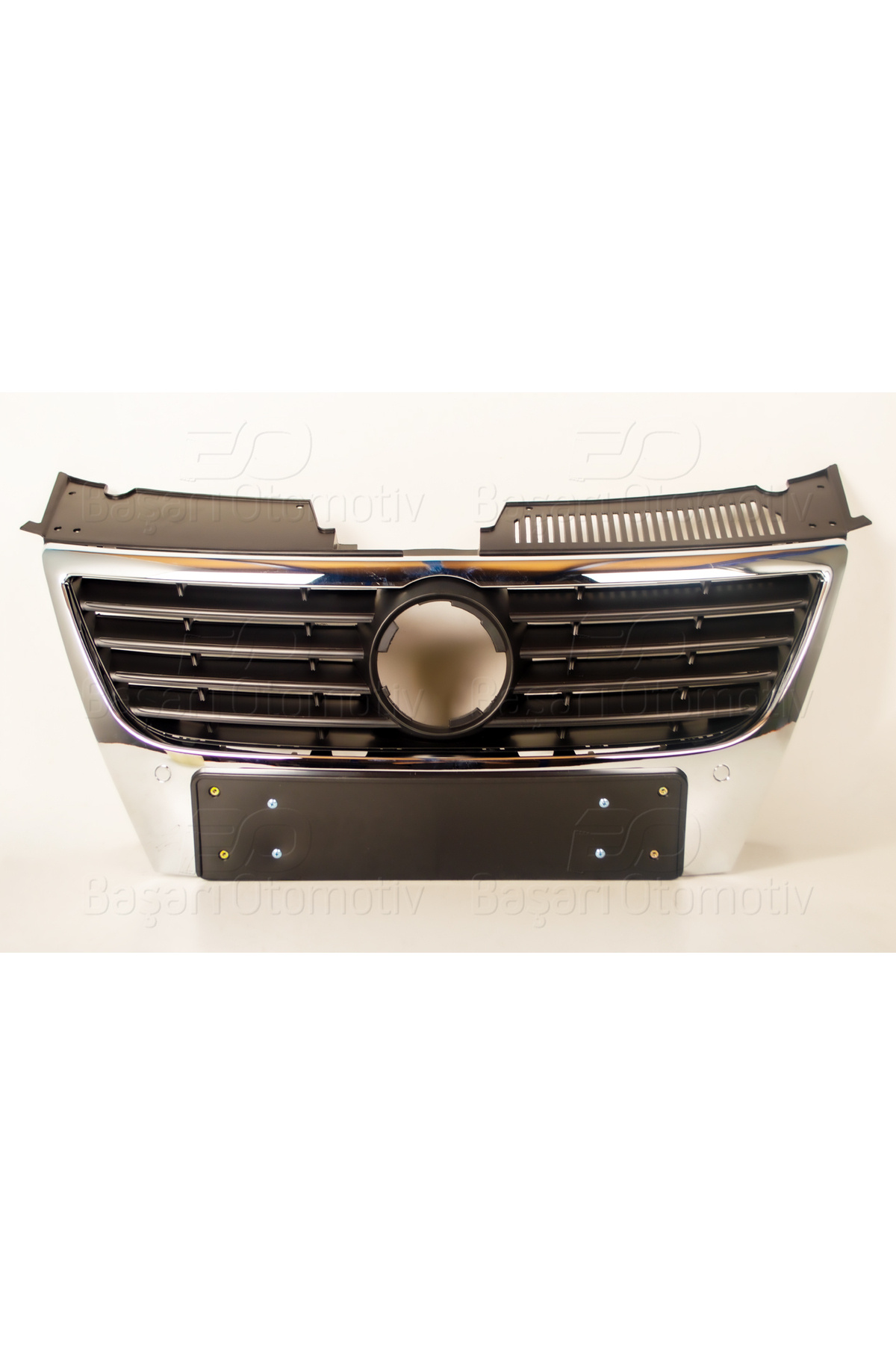 Wisco VW PASSAT B6 (06-11) PANJUR SENSORSUZ SIYAH IZGARA + NIKELAJLI CERCEVE