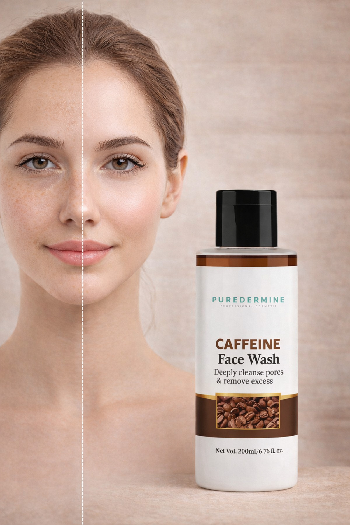 Kafeinli Niacinamide & Hyaluronic Acid Face Wash – Canlandırıcı ve Nemlendirici Yüz Temizleme Jeli — mm667n — تصویر 6 از 8