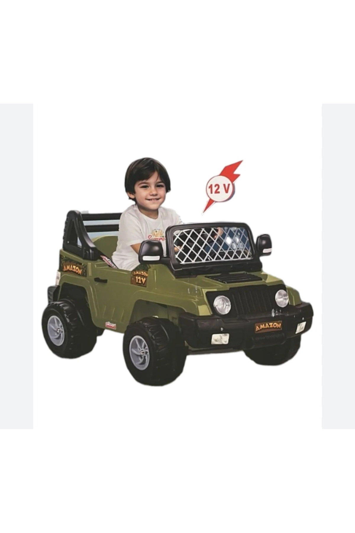 1 moda 12 VOLT KUMANDALI USB VE BLUETOOTH LU AKÜLÜ ARABA