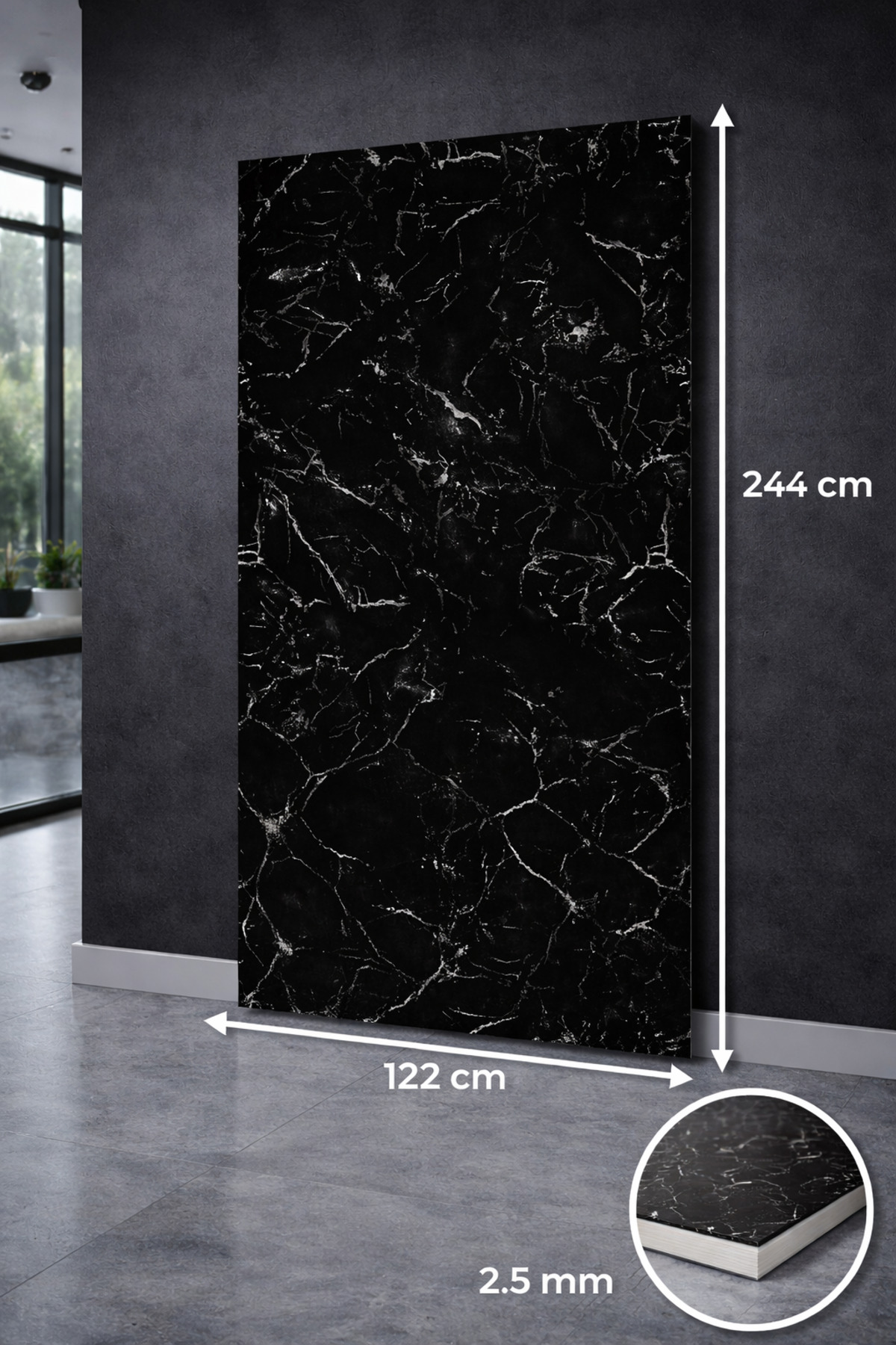 AGT Design PVC Mermer Duvar Paneli - 122x244 cm - A Kalite - Fiyatı ...