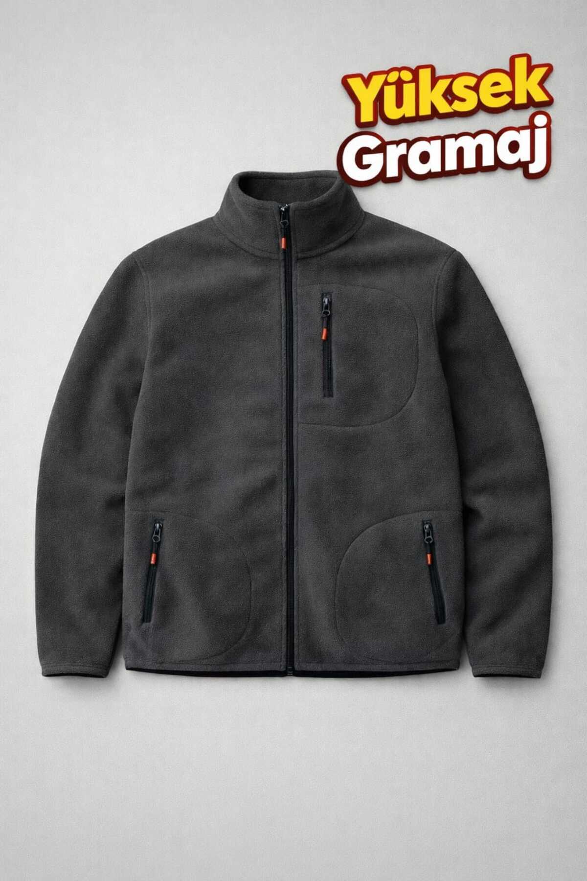 TREND GRİ KALIN POLAR