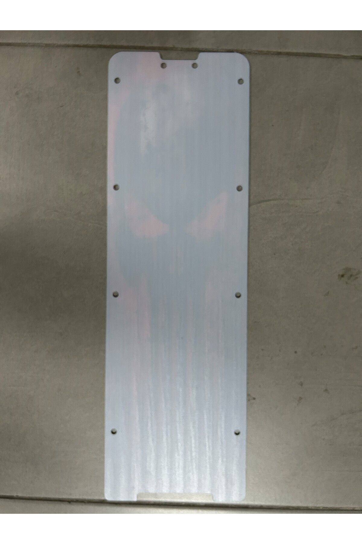 Resim Bisiklet Dünyam Onvo Scooter 12X Plus | Ov 13 | 13X Plus Pleksi Tabanlık - Delikli Deck 2.8mm Punisher 