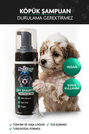 NeoDog Köpük Şampuan, tüy dökümü azaltan deriyi Besleyen Şampuan 200Ml