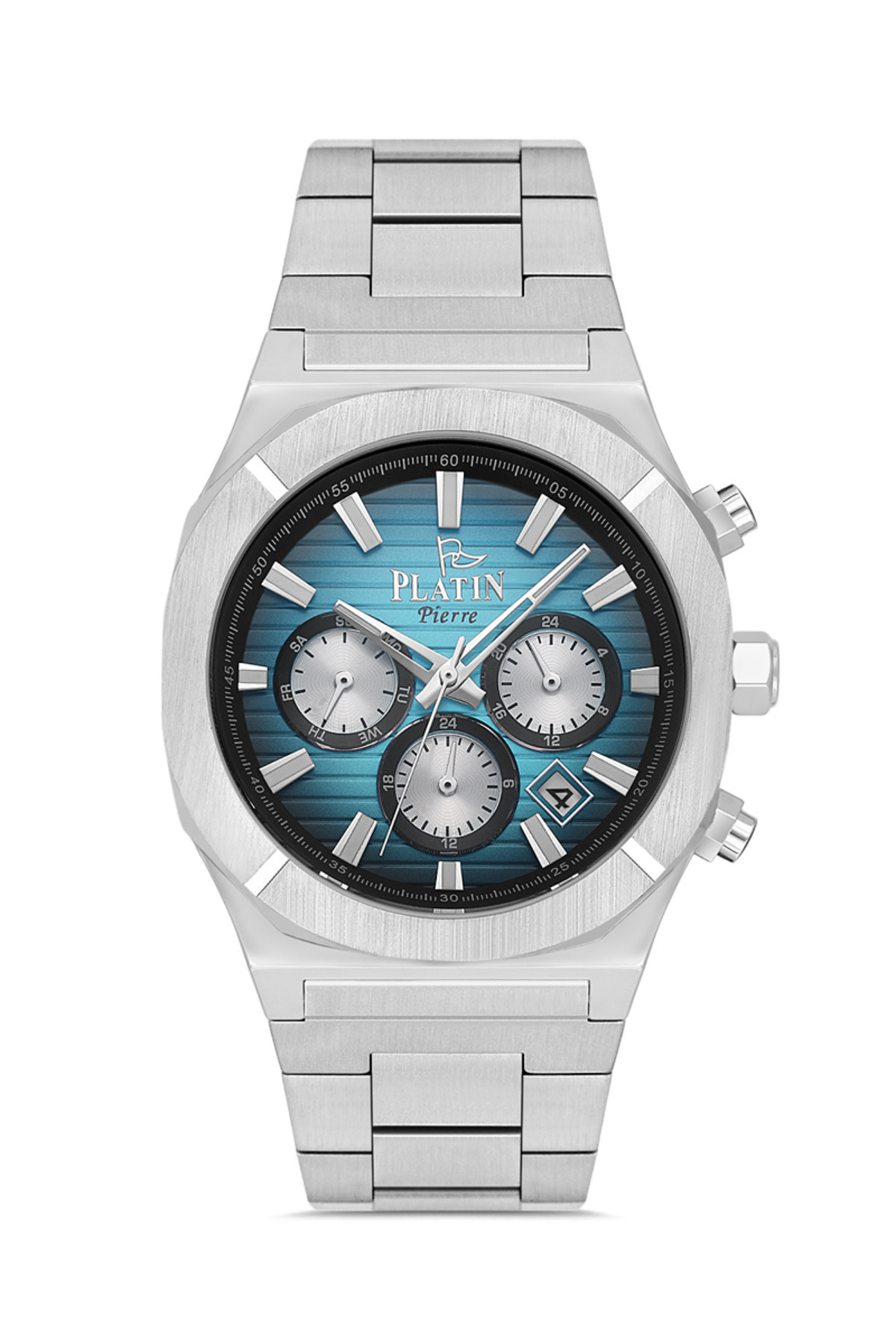 ساعت مچی مردانه فعال با بند فولادی Pl-1085Ga-A15