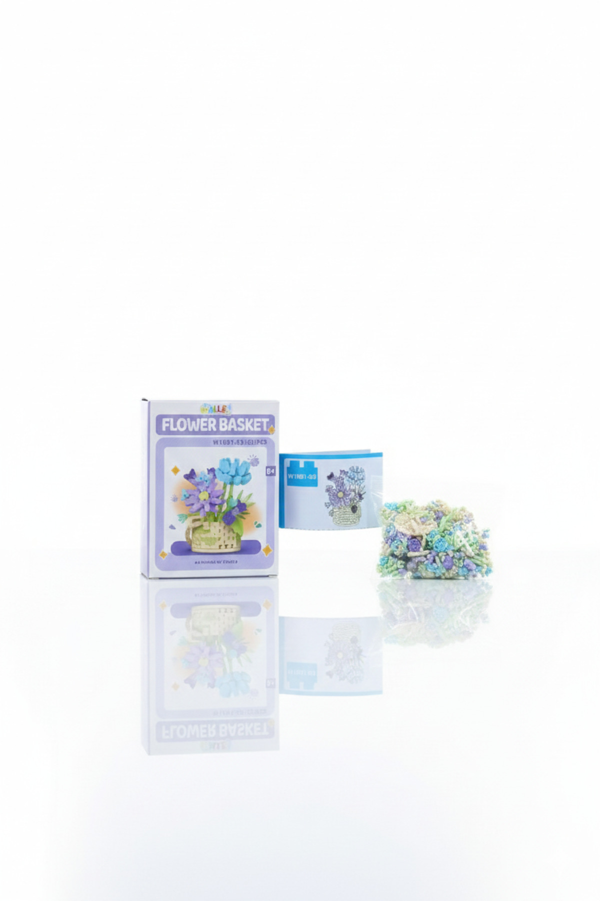 مجموعه ساختنی ساختمان با سبد گل، ۳۲۱ تکه