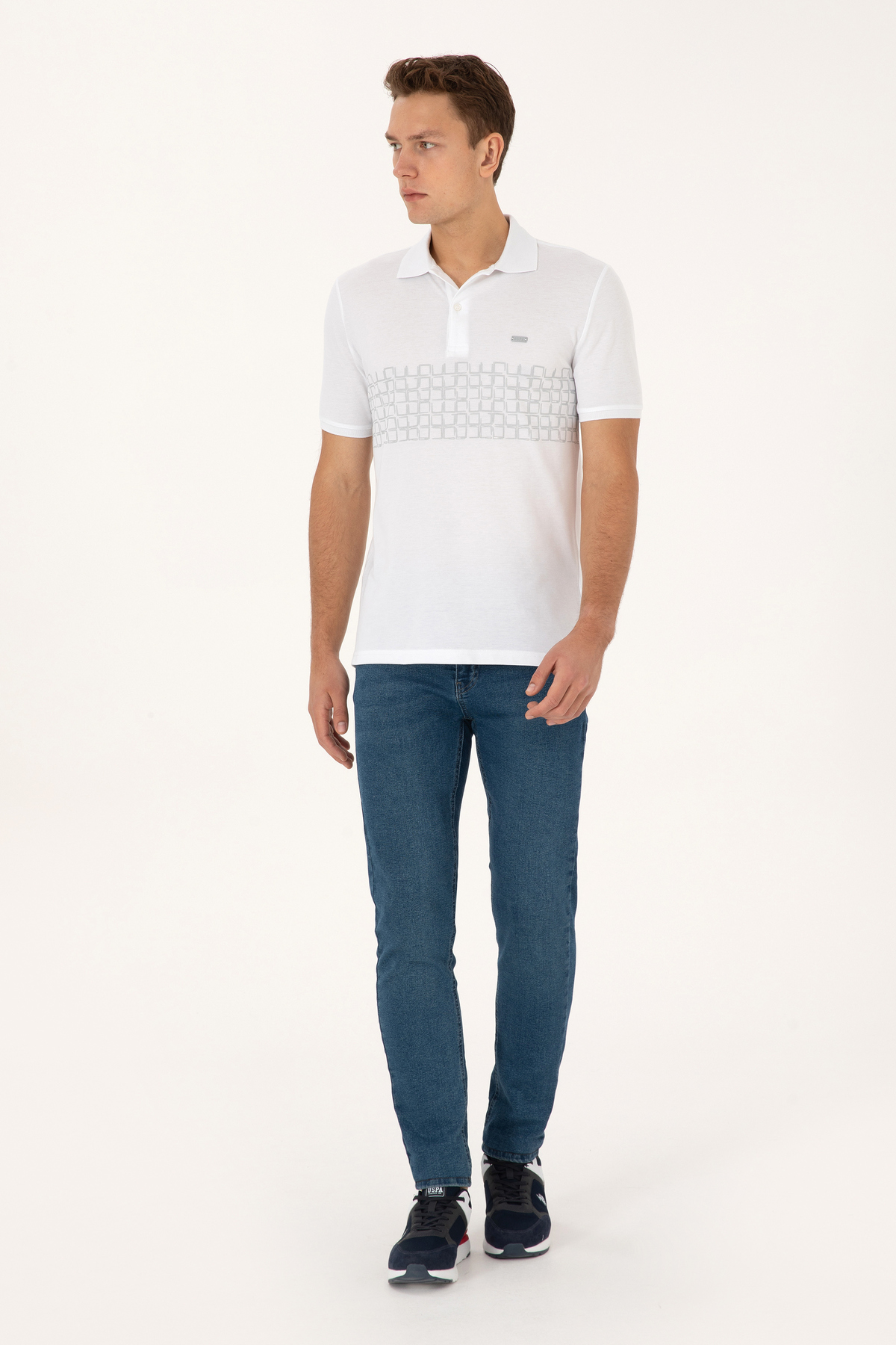 پولوشرت مردانه یقه پلو | یو اس پولو U.S. Polo Assn. 50324789 TR - تصویر 4