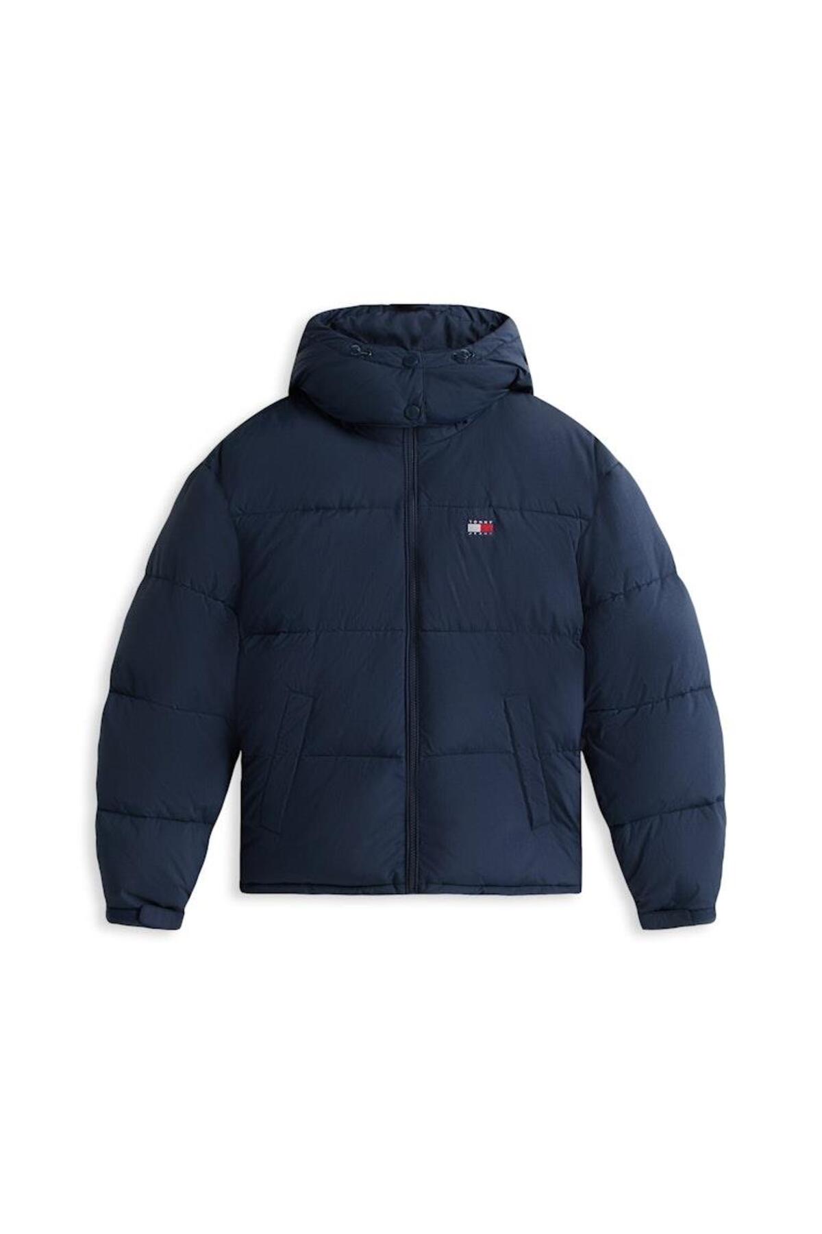 Tommy Hilfiger Tjw Ovs Hooded Flag Puffer Ext görsel 4