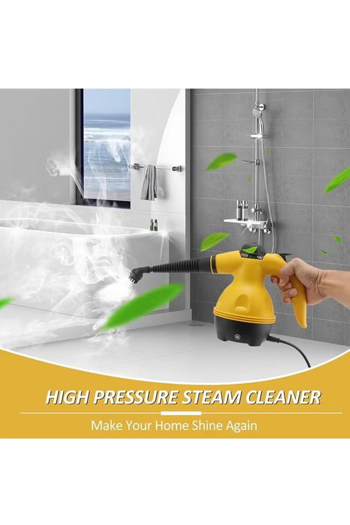 منظف ​​بالبخار عالي الضغط، منظف بخار محمول صغير ال...