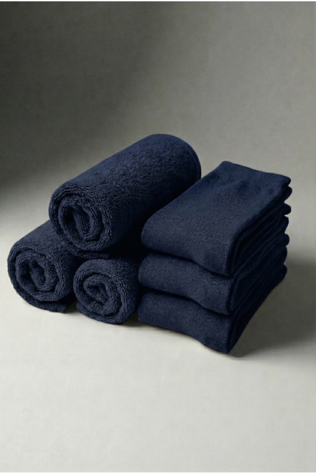 Ducks Socks Men's Navy 3-Piece Seamless Heat Preservative Thermal Winter Towel Socks