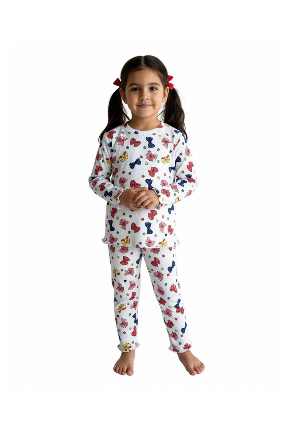 DANBİ Ribbed Knit Sets for Girls Aged 4,5,6,7,8- Trendyol