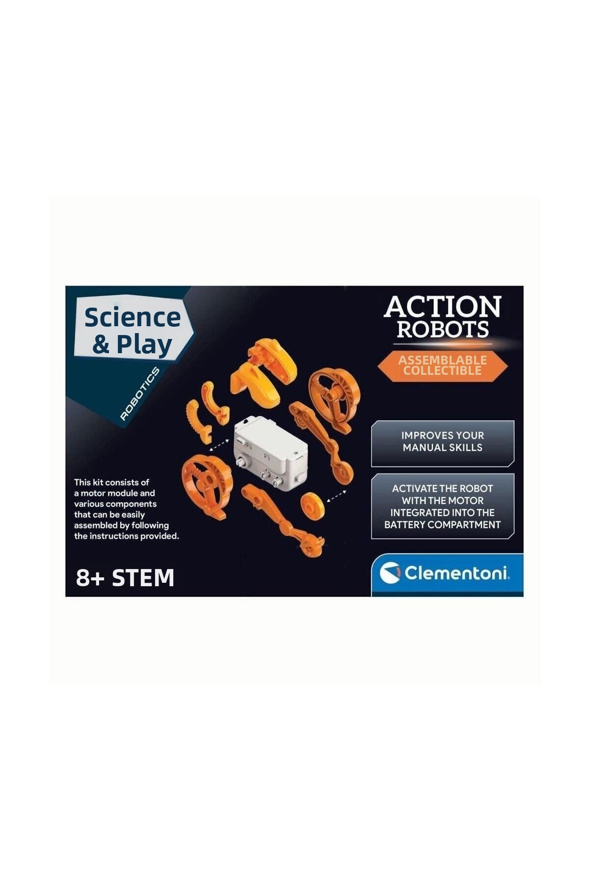 75137Tr آزمایشگاه رباتیک – رباتهای اکشن – رانر +۸ سال