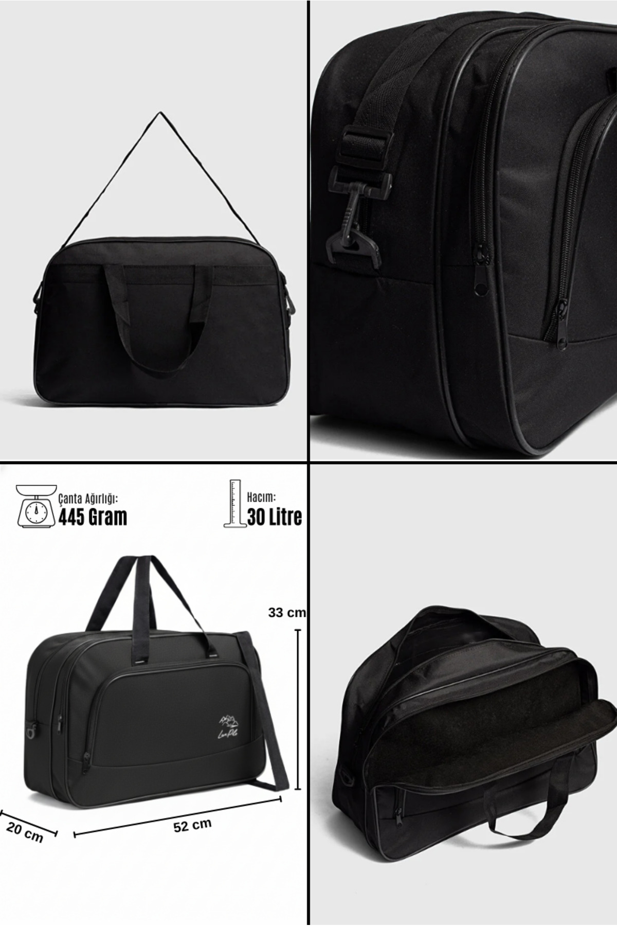 Fiyaka  Nil-01 Unısex Havlu Kumaş Hostes Valiz Seyahat Tatil Spor Hastane Çok Gözlü El Ve Omuz Çantası Kabin - Görsel 8