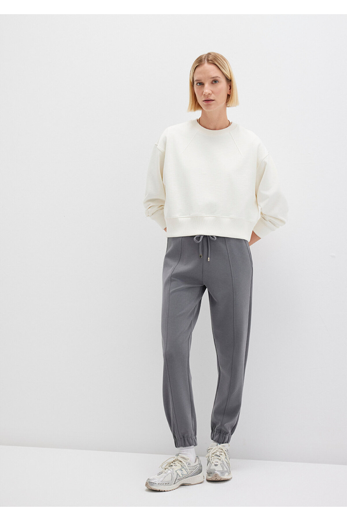 Mavi Lux Touch TENCEL TM Antrasit Modal Eşofman Altı 1600453-70122