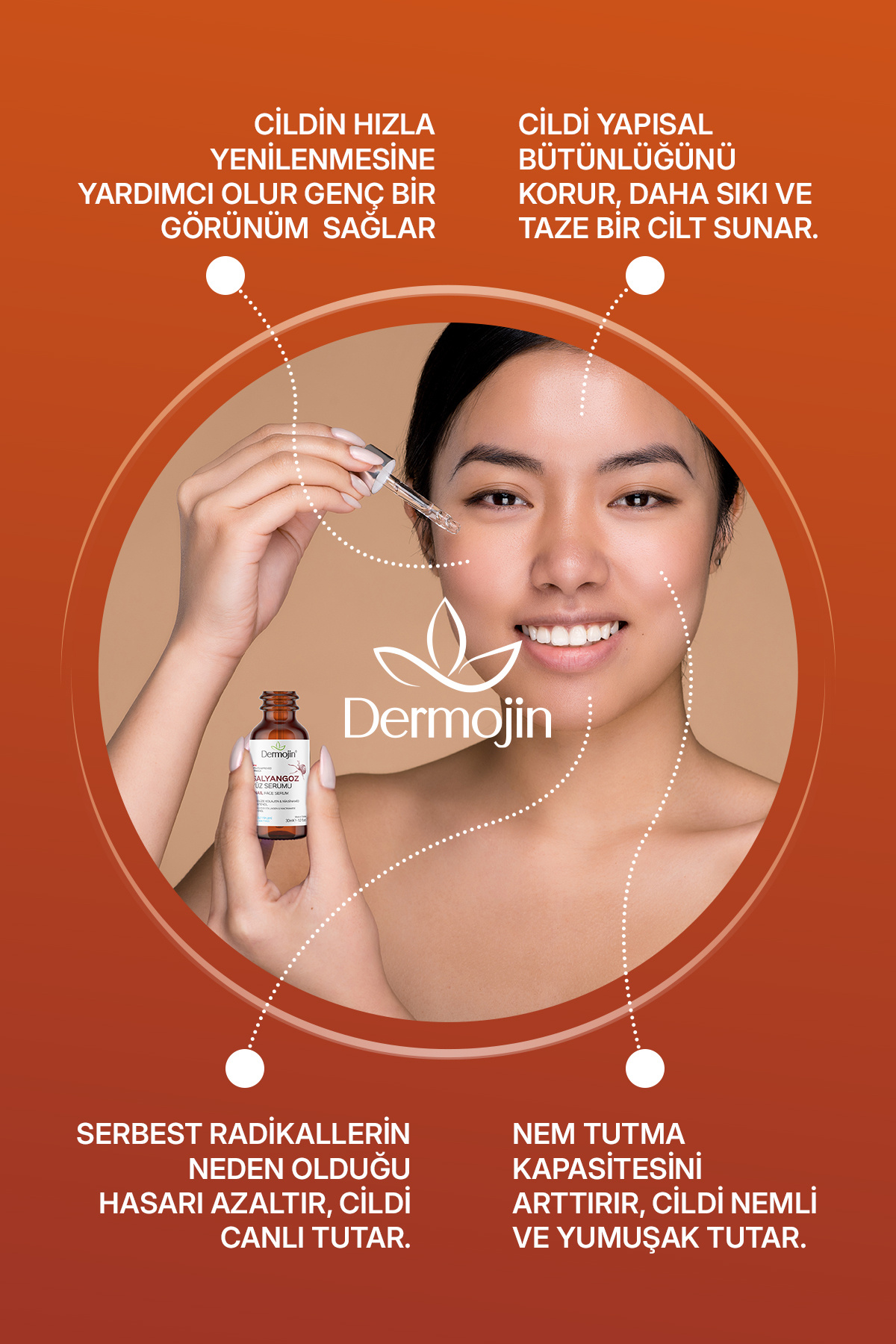 Kırışıklık Karşıtı Ve Onarıcı Salyangoz Serumu 30 ml — DSY100 — تصویر 4 از 5
