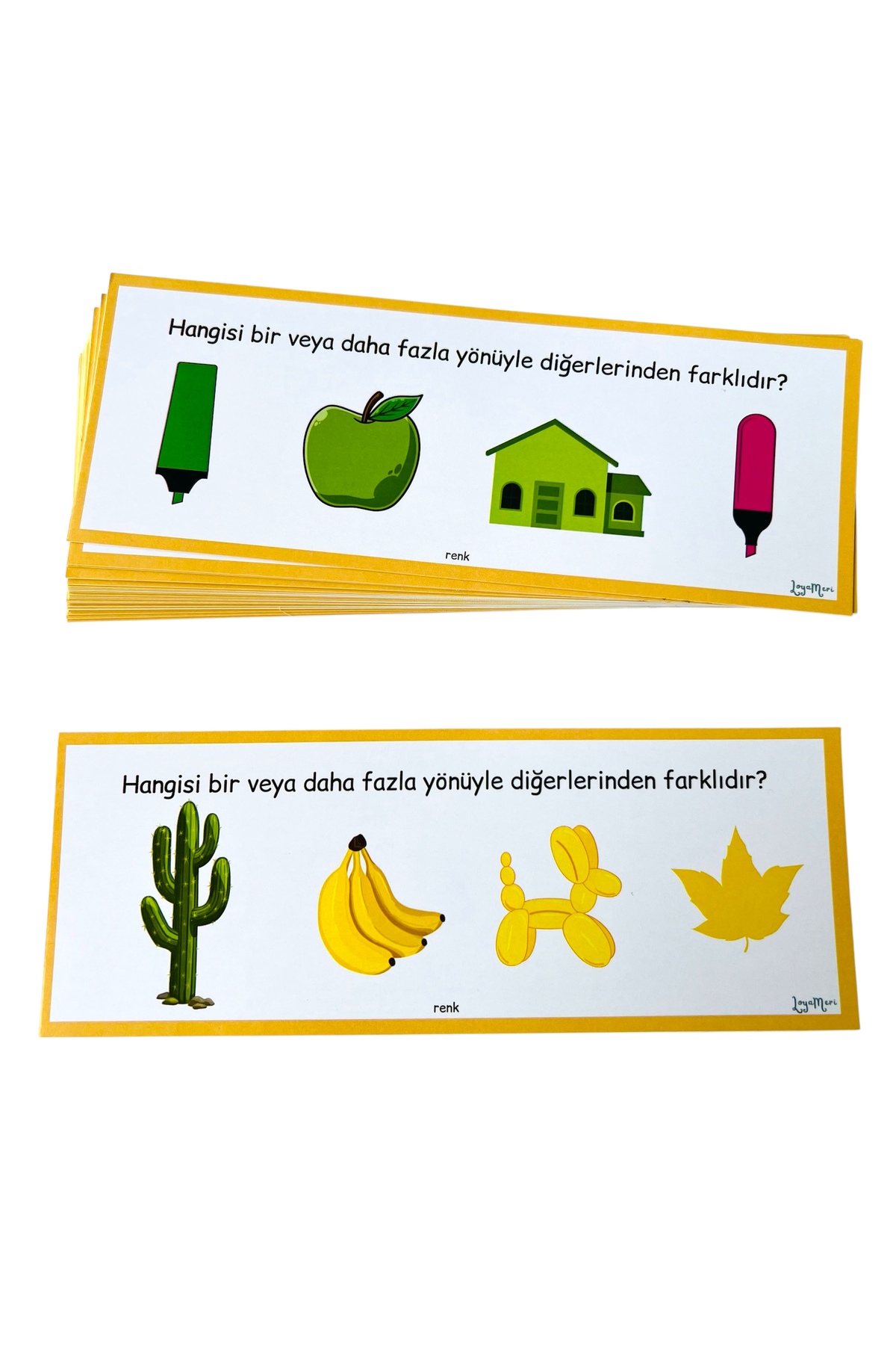 Loyameri Kidsshop Farklı Olanı Bul Kartları, Okulöncesi, Özel Eğitim fotoğrafı 4 (önizleme)