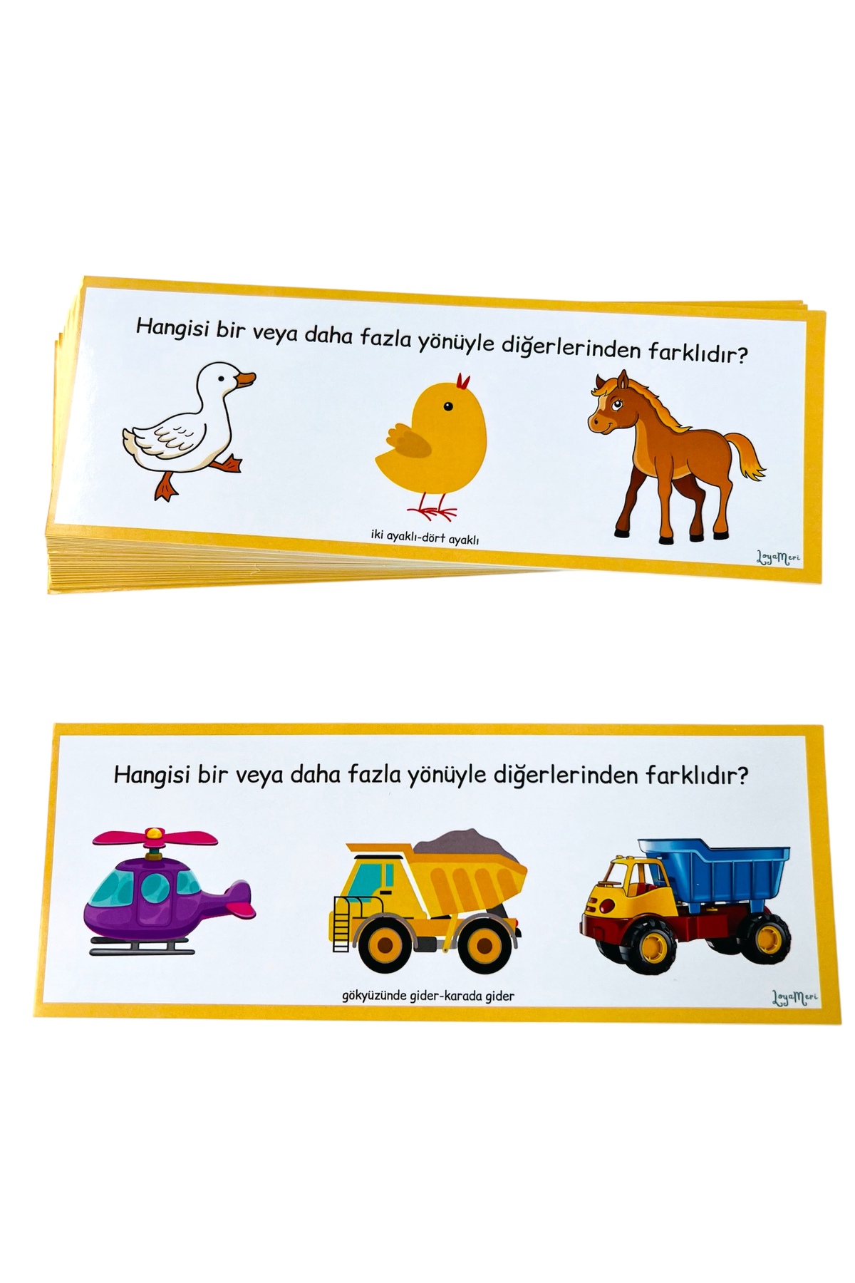 Loyameri Kidsshop Farklı Olanı Bul Kartları, Okulöncesi, Özel Eğitim fotoğrafı 3 (önizleme)