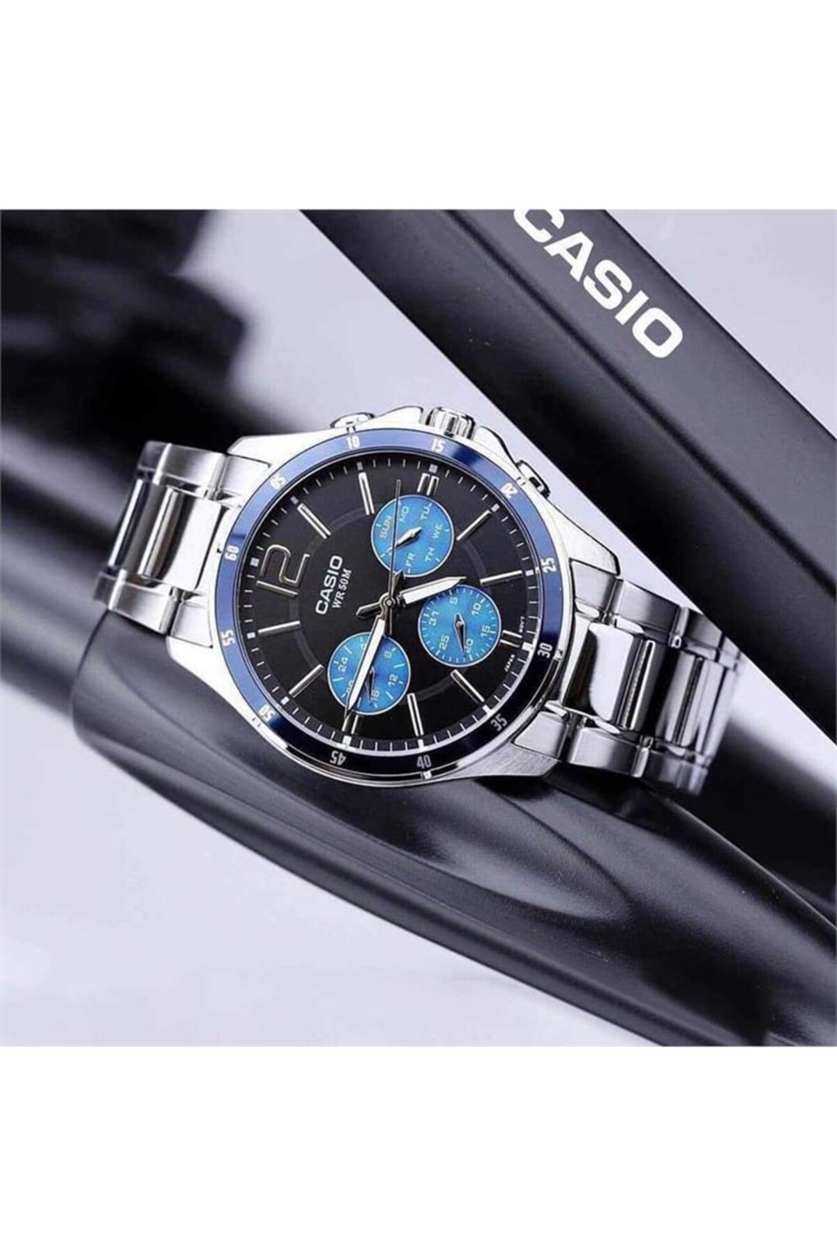 Casio MTP-1374D-2AVDF Erkek Kol Saati ( 2 Yıl Türkiye Tek Distribütörü Ersa Saat Garantilidir) görsel 5