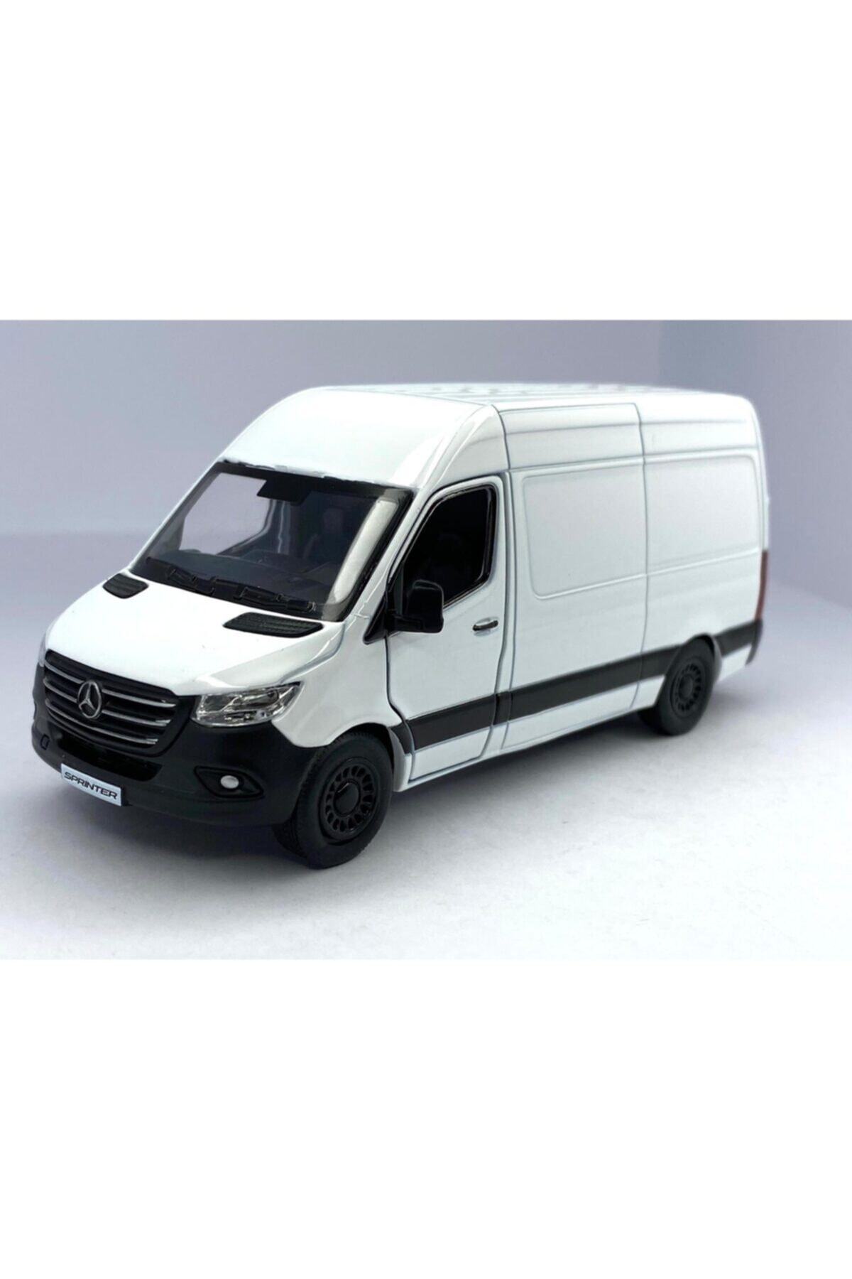 Kinsmart Welly 1:36 Ölçek Mercedes Sprinter Kargo Aracı fotoğrafı 4 (önizleme)