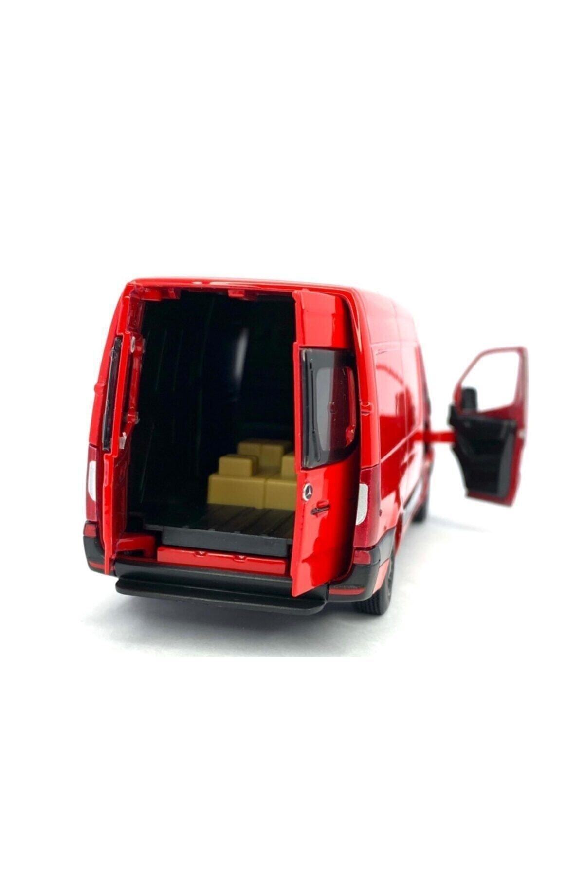 Kinsmart Mercedes-Benz Sprinter - Çek Bırak 5inch. Lisanslı Model Araba, Oyuncak Araba 1:48 fotoğrafı 3 (önizleme)