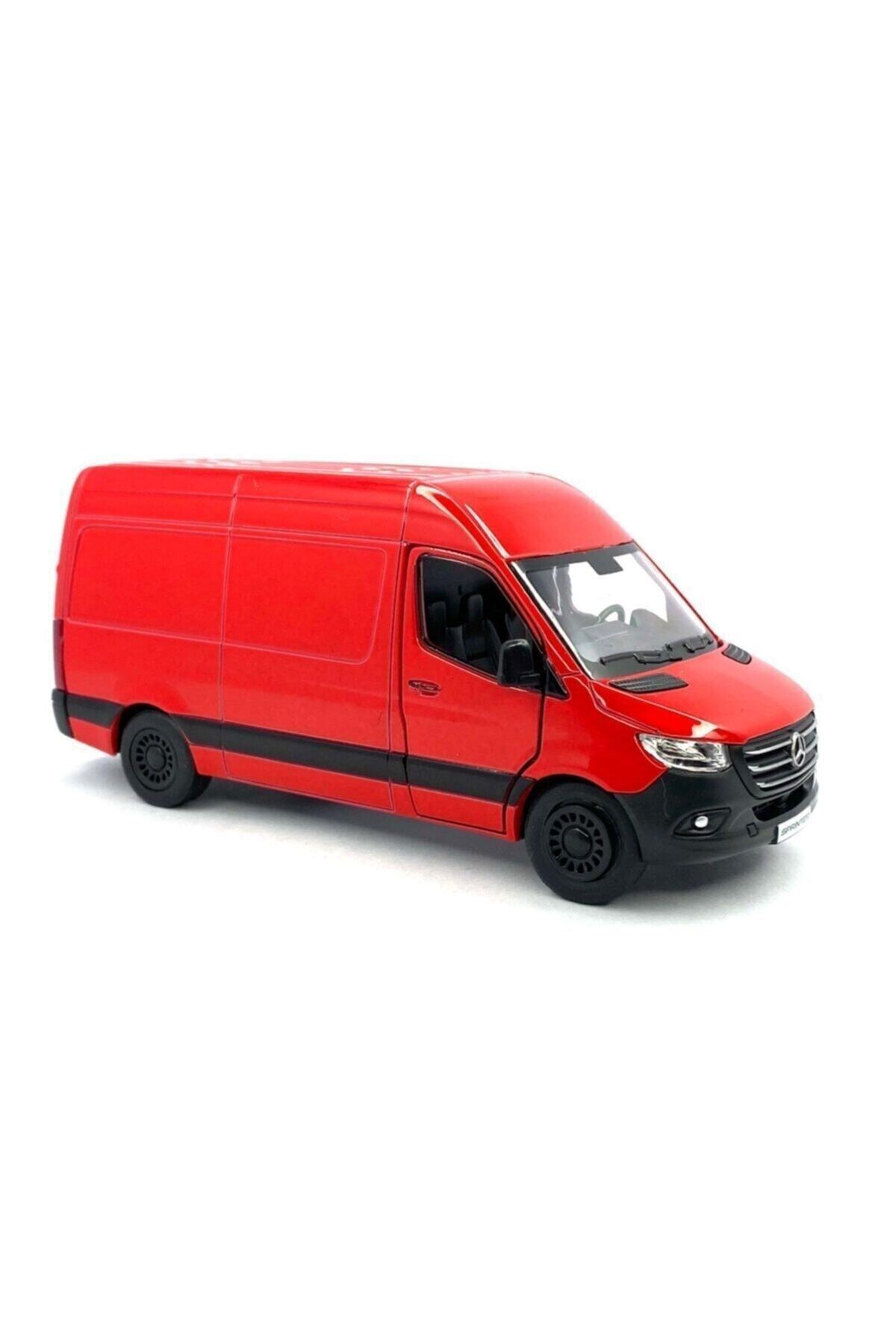 Kinsmart Mercedes-Benz Sprinter - Çek Bırak 5inch. Lisanslı Model Araba, Oyuncak Araba 1:48 fotoğrafı 6 (önizleme)