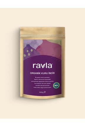 Ravla Organik Kuru Incir - 500g