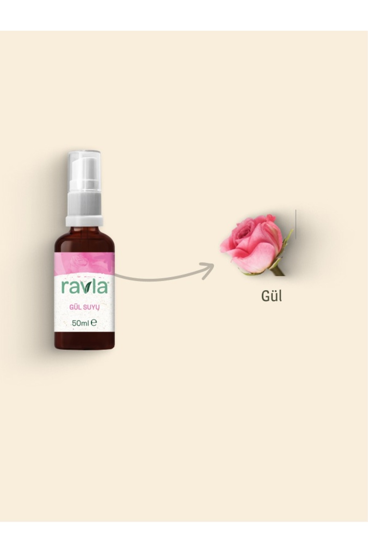 Gül Suyu - 50ml — 0704001638797 — تصویر 2 از 4