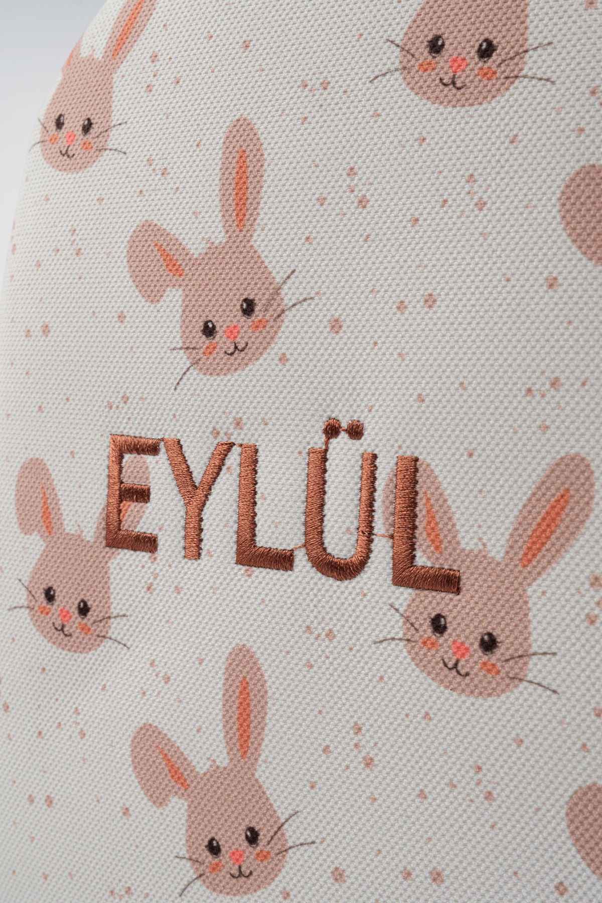 Minilee  [İSTEDİĞİNİZ İSMİ NAKIŞLA YAZIYORUZ] - Yavru Tavşanlar 0-8 Yaş - Çocuk Anaokulu, Kreş Sırt Çantası - Görsel 9